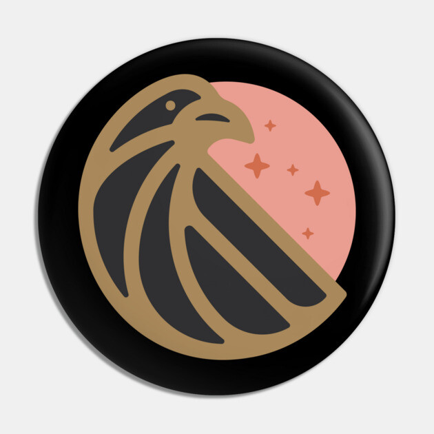 Crow Pin by JSNDMPSY