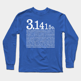 Pi Design Long Sleeve T-Shirt