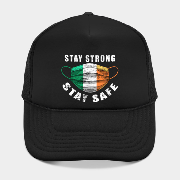 Stay Strong Stay Safe Ireland Flag Mask Solidarity Awareness by creative