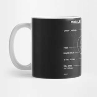 Mobile Drum Set - Steering Wheel Mug