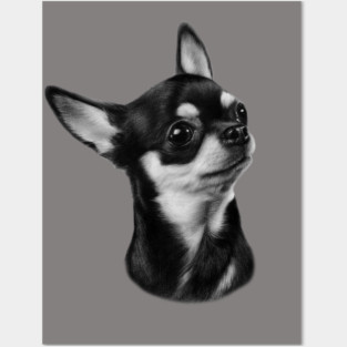 Chihuahua painting Posters and Art