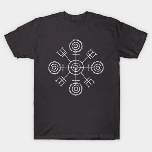 Veidistafur/Veiðistafr fishing stave symbol T-Shirt