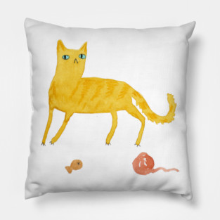 Nice Ginger Cat Pillow