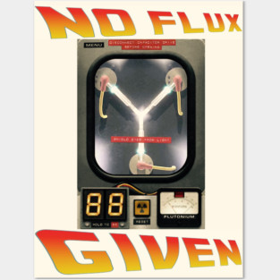 No Flux Given (Retro) Posters and Art