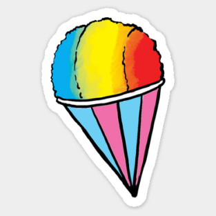 Snow Cone Sticker