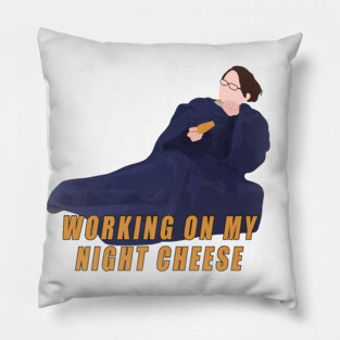 working on my night cheese Pillow