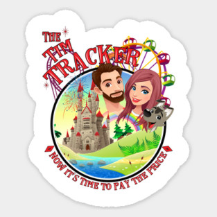 The Tim Tracker Vlog Youtube Orlando Theme Park Magnet