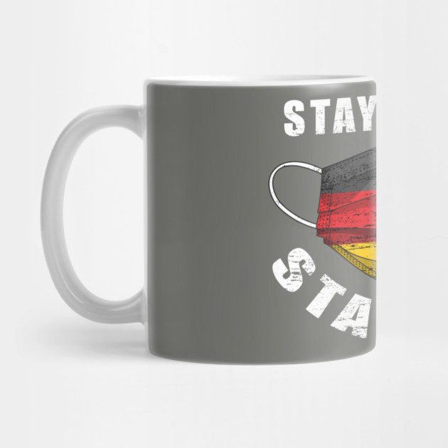 Stay Strong Stay Safe Germany Flag Mask Solidarity Awareness by creative
