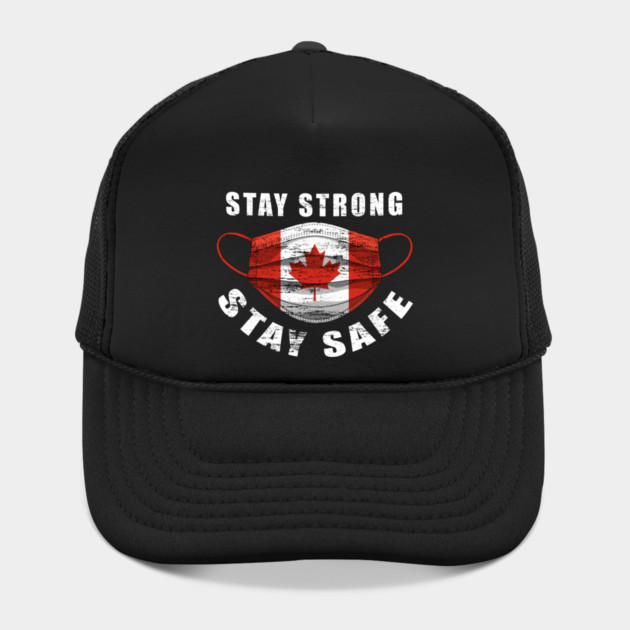 Stay Strong Stay Safe Canada Flag Mask Solidarity Awareness Gift by creative