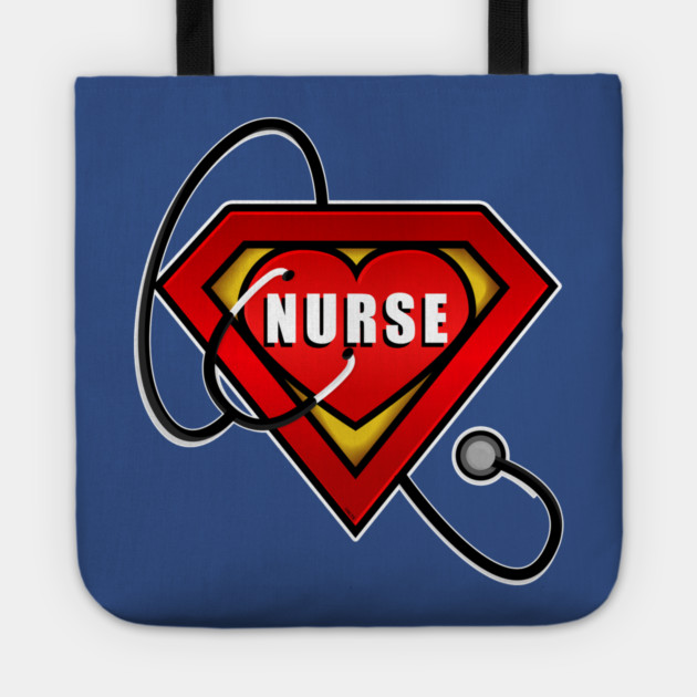 Superhero Nurse Coronavirus Hero Tote by creative