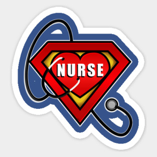Superhero Nurse Coronavirus Hero Magnet