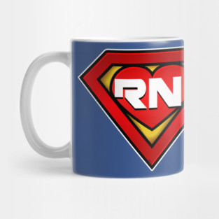Superhero RN Nurse Coronavirus Hero Mug