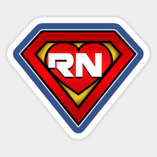 Superhero RN Nurse Coronavirus Hero Magnet