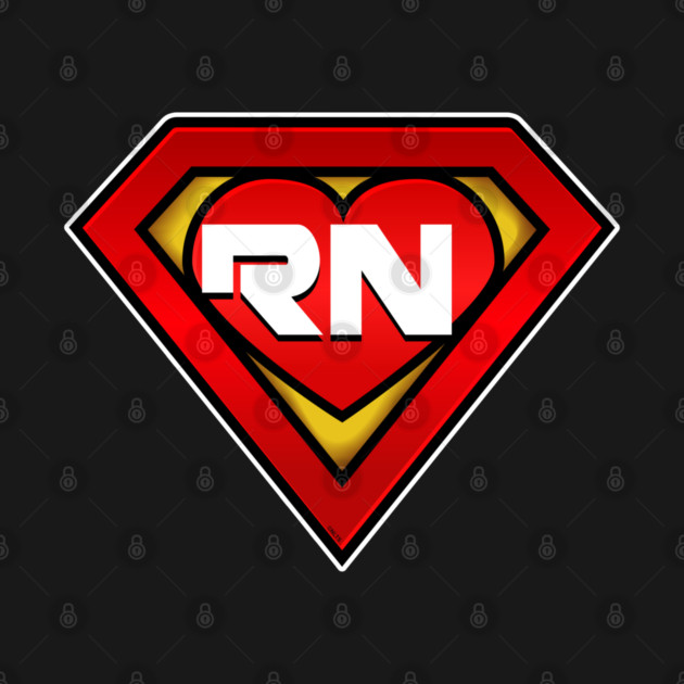 Superhero RN Nurse Coronavirus Hero by creative