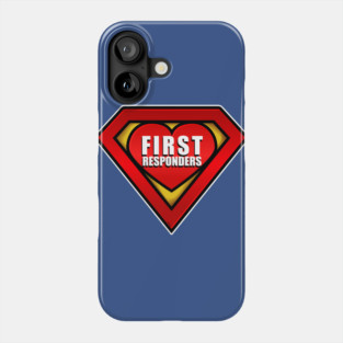 Superhero First Responder Coronavirus Hero Phone Case