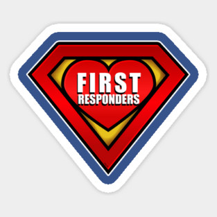 Superhero First Responder Coronavirus Hero Magnet