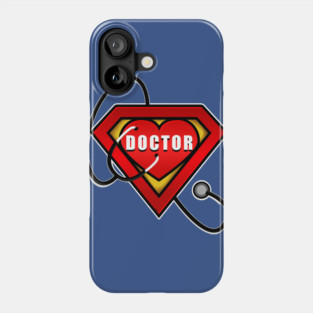 Superhero Doctor Coronavirus Hero Phone Case