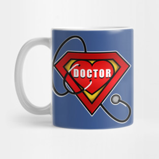 Superhero Doctor Coronavirus Hero Mug