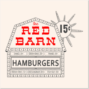 Red Barn Restaurant Posters and Art
