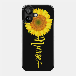 Nurse Scrip Sunflower Phone Case