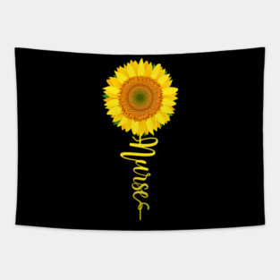 Nurse Scrip Sunflower Tapestry