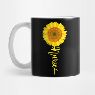Nurse Scrip Sunflower Mug