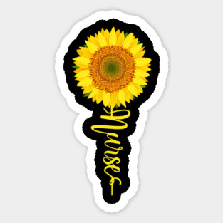 Nurse Scrip Sunflower Magnet