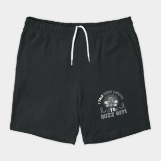 funny brain cancer bee warrior Shorts