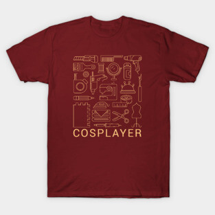 Cosplay Tool Kit (Gold) T-Shirt