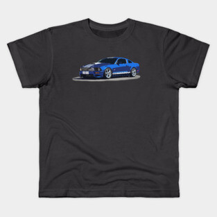 Ford Mustang GT - stylized color Kids T-Shirt