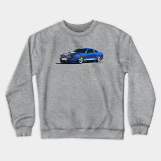 Ford Mustang GT - stylized color Crewneck Sweatshirt