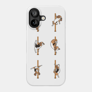 Beagle Pole Dancing CLub Phone Case