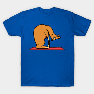 Camel Yoga Pose T-Shirt