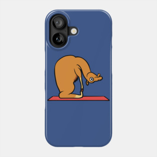 Camel Yoga Pose Phone Case