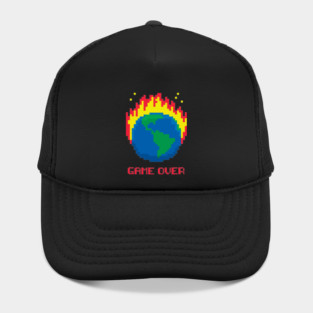 Game Over - Earth on Fire Hat