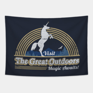 VISIT THE GREAT OUTDOORS! Tapestry