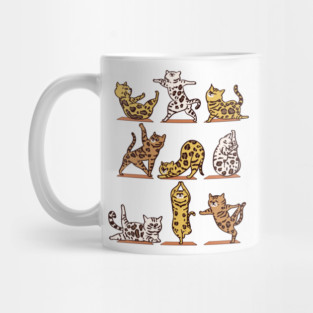 Bengal Cat Yoga Mug