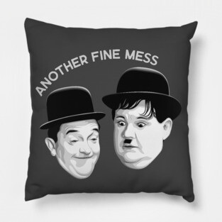 Laurel & Hardy - Another Fine Mess Pillow