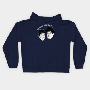 Laurel & Hardy - Another Fine Mess Kids Hoodie