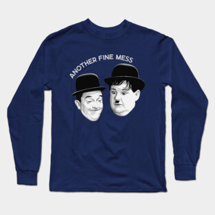 Laurel & Hardy - Another Fine Mess Long Sleeve T-Shirt