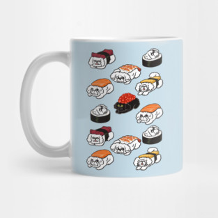 Sushi Bichon Frise Mug
