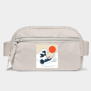 The Great Wave of Pugs Bag