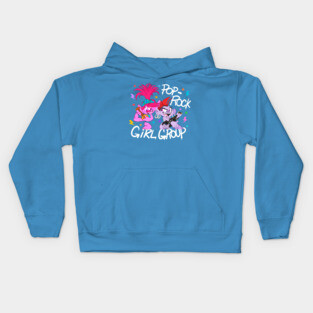 Pop-Rock Girl Group Kids Hoodie