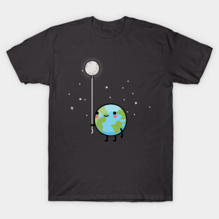 Earth and Moon T-Shirt