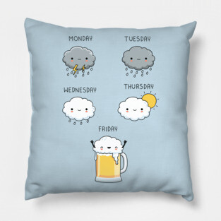Weather Forecast Pillow