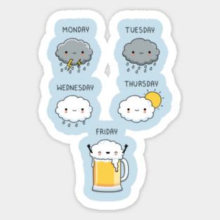 Weather Forecast Sticker