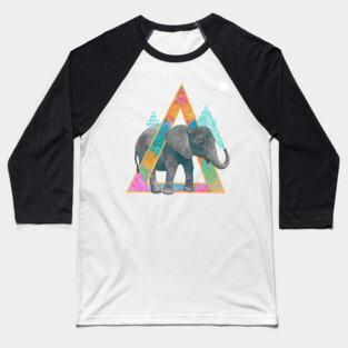 Elephant Baseball T-Shirt