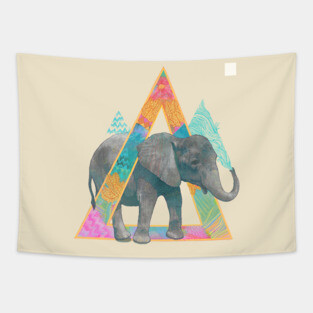 Elephant Tapestry