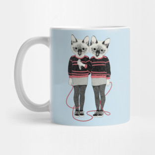 Siamese Twins Mug