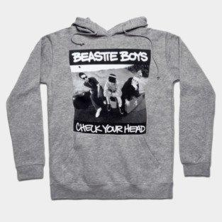 beastie check Hoodie